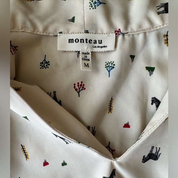 Monteau Los Angelas pattern Blouse - Picture 5 of 6